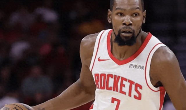 v体育-就在今天，詹姆斯用23年创造的历史第一纪录，被37岁杜兰特打破了|凯文·杜兰特|火箭|明尼苏达森林狼队|休斯敦火箭队|篮板_新浪体育_新浪新闻